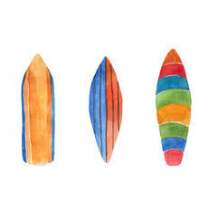 Surfboard set.