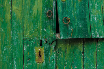 A typical view in the traditional village Omodos in Cyprus