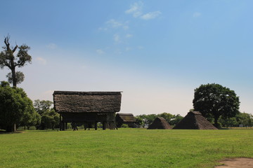 平塚川添遺跡公園（朝倉市）、