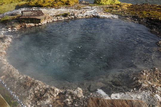 Secrett Lagoon, Hot Tube In Fludir, Iceland