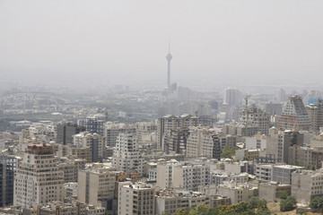 Fototapeta na wymiar A view of Northern Tehran