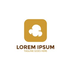 Pop Corn Logo Template
