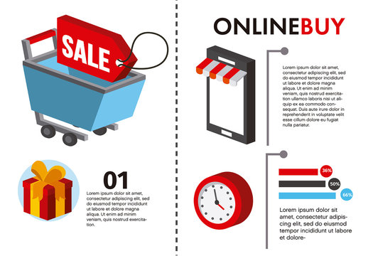 E-commerce Infographic Layout
