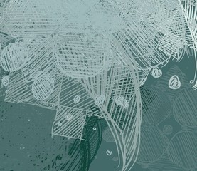 Abstract painting on canvas. Hand made art. Colorful texture. Modern artwork. Strokes of fat paint. Brushstrokes. Contemporary art. Artistic background image.