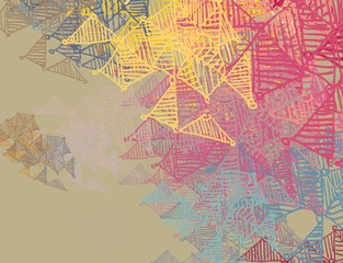 Abstract painting on canvas. Hand made art. Colorful texture. Modern artwork. Strokes of fat paint. Brushstrokes. Contemporary art. Artistic background image.