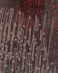 Abstract painting on canvas. Hand made art. Colorful texture. Modern artwork. Strokes of fat paint. Brushstrokes. Contemporary art. Artistic background image.