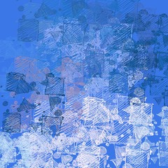 Abstract painting on canvas. Hand made art. Colorful texture. Modern artwork. Strokes of fat paint. Brushstrokes. Contemporary art. Artistic background image.