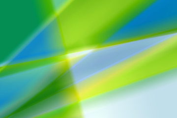 Abstract green and blue lines backround