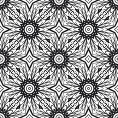 Modern Decorative geometric ornament. Vector illustration. For design, wallpaper