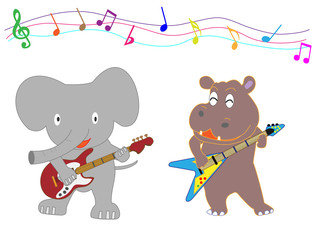 動物たちのコンサート。