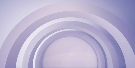 Minimalistic, abstract background with an arch. 3d render, minimal.
