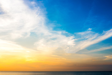 golden sky beautiful background