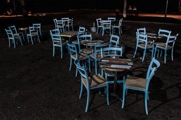 chair, table, chairs, furniture, cafe, wood