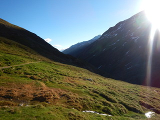 baeutiful spring mountain alpine nature