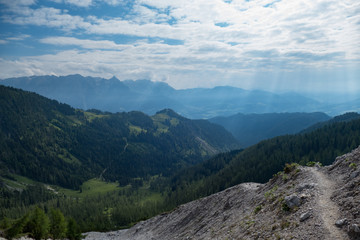 Obraz premium baeutiful spring mountain alpine nature