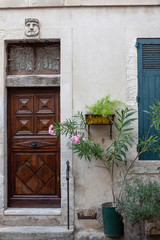 Pretty door in St-Remy-de-Provence, France