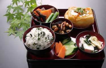精進料理　Vegetarian food
