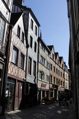 Fototapeta na wymiar Rouen - Rue Damiette