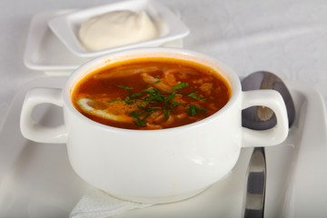 Solyanka soup