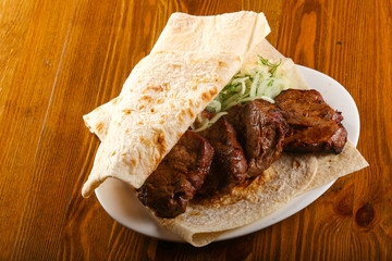 Beef kebab - shashlik