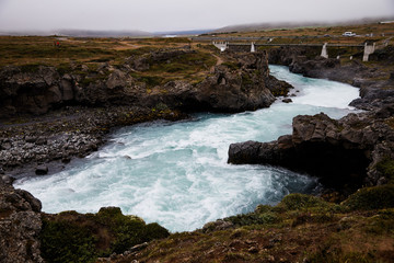 Mountain river in Iceland