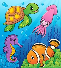 Sea life theme image 3