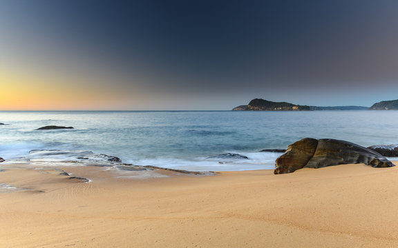 Satin Blue Seascape