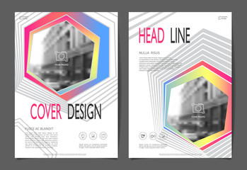 Set of infographic elements for presentation templates. Corporate Business Card. Modern brochure, layout. Flyer design.