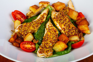 Delicious chicken salad