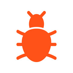 Computer bug icon