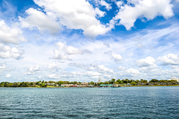 Naklejka premium Sky and sea