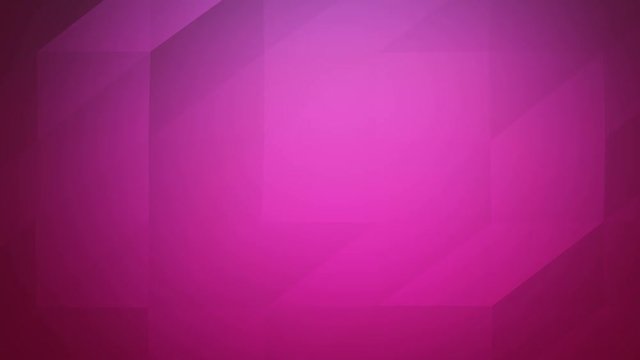 4k Low poly video of abstract geometric triangles loopable violet, pink background