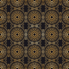 Seamless floral wallpaper pattern. Seamless floral ornament on background. Pattern for your design