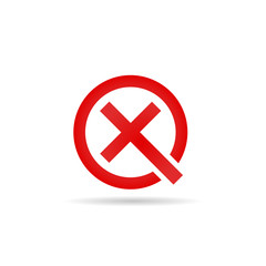 Fototapeta premium Check mark vector illustration. Cross sign element