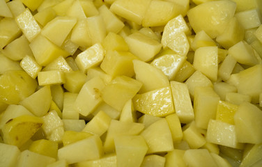 Fried potatoes with a cruise plan