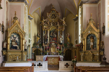 Pfarrkirche St. Katharina in Katharinaberg im Schnalstal in Südtirol