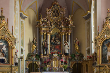 Pfarrkirche St. Katharina in Katharinaberg im Schnalstal in Südtirol