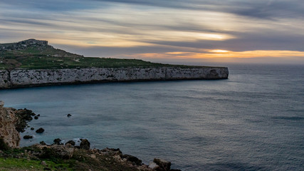 Sunset at Fomm ir-Rih Malta