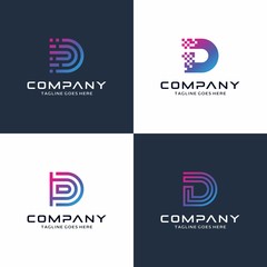 Letter D logo design