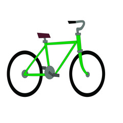  vector illustration bicycle