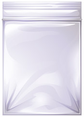 Small empty plastic bag