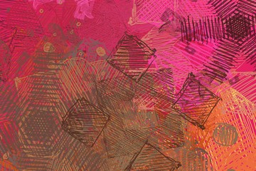 Abstract painting on canvas. Hand made art. Colorful texture. Modern artwork. Strokes of fat paint. Brushstrokes. Contemporary art. Artistic background image.