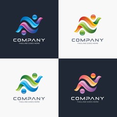 Abstract logo design