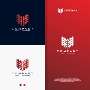 Red brick logo