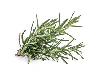 Fototapeta premium Rosemary isolated on white background