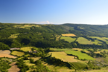 Paysage aveyronnais