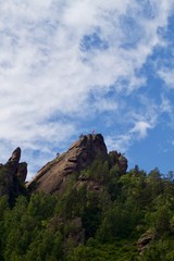 Siberian rocks in the Stolby reserve