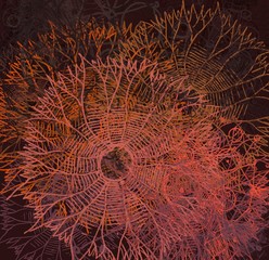 Abstract painting on canvas. Hand made art. Colorful texture. Modern artwork. Strokes of fat paint. Brushstrokes. Contemporary art. Artistic background image.