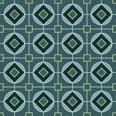 Seamless geometrical color pattern
