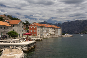 Fototapeta na wymiar Montenegro, Boka Bay